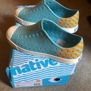 New in the box native shoes